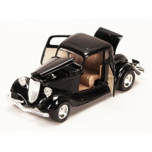 Ford Coupe 1934 Coleccionable Qp Motormax 73217 Escala 1/24